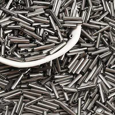 Glass Bugle Beads SEED-R028-2x12-A04-1