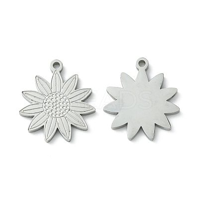Non-Tarnish 304 Stainless Steel Manual Polishing Pendants STAS-C075-02P-1