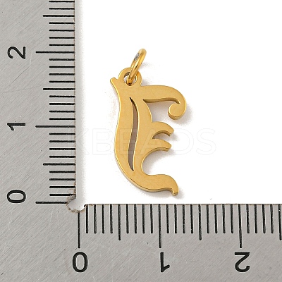 Ion Plating(IP) 304 Stainless Steel Charms STAS-I010-01G-J-1