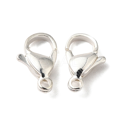 304 Stainless Steel Lobster Claw Clasps STAS-R120-02D-S-1