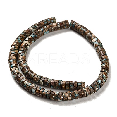 Synthetic Regalite/Imperial Jasper/Sea Sediment Jasper Beads Strands G-F765-N01-03-1