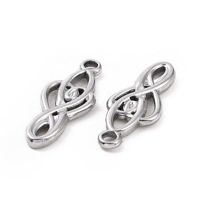 Non-Tarnish 304 Stainless Steel Pendants STAS-C003-13P-1