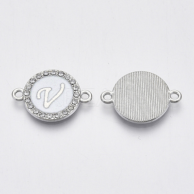 Alloy Enamel Links Connectors ENAM-TAC0003-01S-04V-1