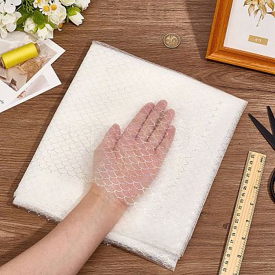 2M Polyester Mesh Fabric DIY-WH0308-668C-1