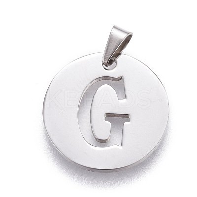Non-Tarnish 201 Stainless Steel Pendants STAS-L221-33G-1