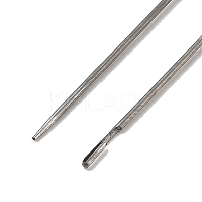 Steel Beading Needles with Hook for Bead Spinner TOOL-C009-01B-05-1