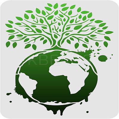 Plastic Reusable Drawing Painting Stencils Templates DIY-WH0202-252-1