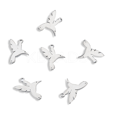 Non-Tarnish 201 Stainless Steel Pendants STAS-N098-123P-1