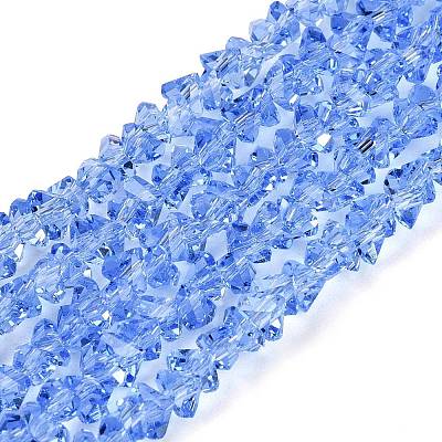 Transparent Glass Beads Strands GLAA-N018-3mm-18-1