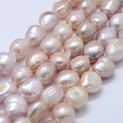 Natural Cultured Freshwater Pearl Beads Strands PEAR-K004-05B-01-1