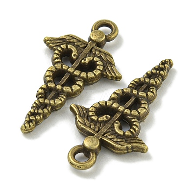 Tibetan Style Alloy Pendants TIBE-I026-6007AB-1