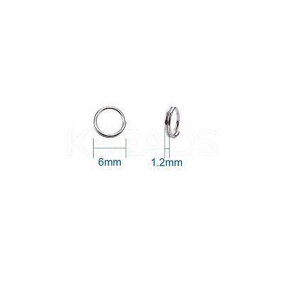 304 Stainless Steel Split Rings STAS-PH0002B-04P-1