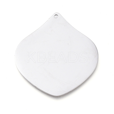 Tarnish Resistant 304 Stainless Steel Pendants STAS-L238-090A-P-1