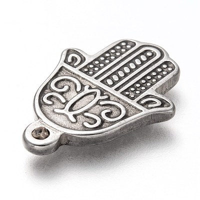 304 Stainless Steel Pendants STAS-I170-18AS-1