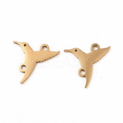 201 Stainless Steel Connector Charms STAS-K251-086G-1