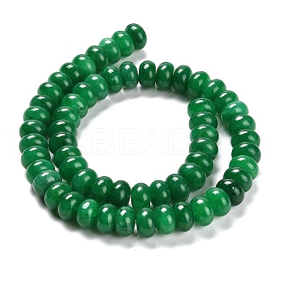 Dyed Natural White Jade Beads Strands G-G107-A05-01-1