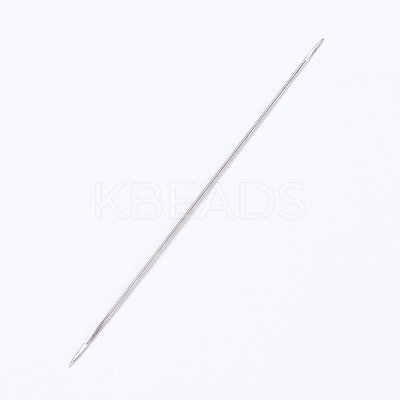 Iron Open Beading Needle X-IFIN-P036-01A-1