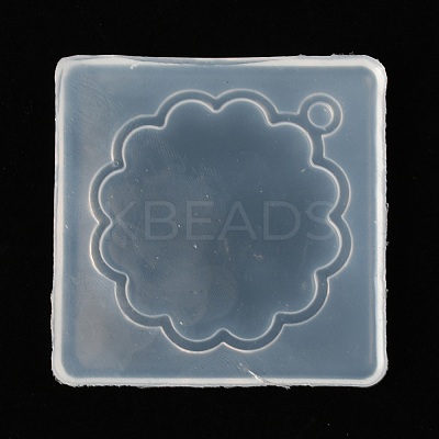 Flower Silicone Pendant Molds DIY-R078-14-1