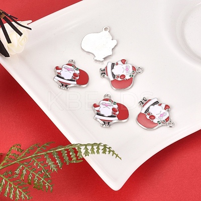 Alloy Enamel Pendants ENAM-P103-1-1