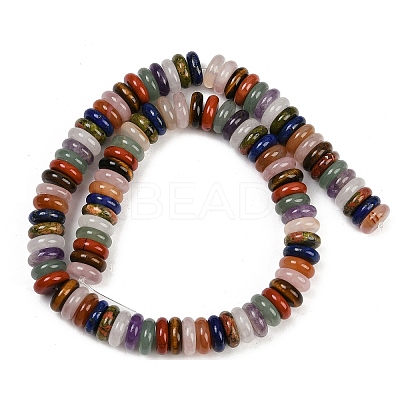 Natural Mixed Stone Beads Strands G-G275-B01-01-1