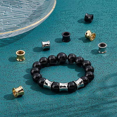 18Pcs 3 Colors 304 Stainless Steel Beads STAS-UN0040-22-1