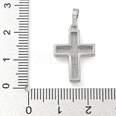 Brass Pendants with Shell KK-D534-02P-02-1