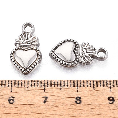 304 Stainless Steel Pendants STAS-T065-26A-P-1