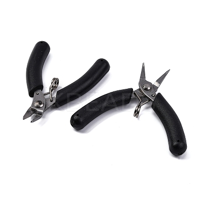3Pcs Stainless Steel Jewelry Pliers Sets PT-C002-01-1