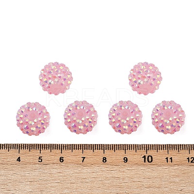 AB-Color Resin Rhinestone Beads RESI-S315-14x16-19-1