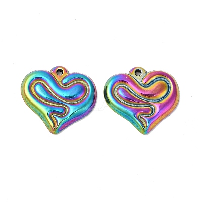 Ion Plating(IP) 304 Stainless Steel Pendants STAS-L268-032MC-1