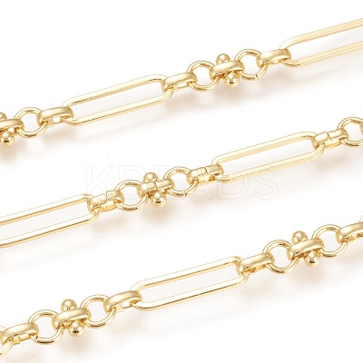 Brass Handmade Link Chains CHC-M019-06G-1