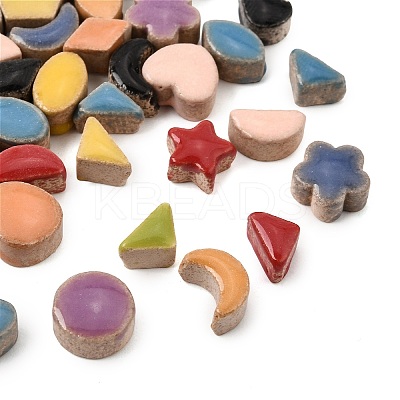 Mixed Shape Glazed Ceramic Mosaic Tiles PR-CBA4734-03-1