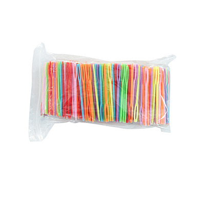 Plastic Hand Sewing Yarn Needle PW-WG69802-05-1