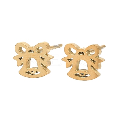 304 Stainless Steel Stud Earrings LS-EJEW-I321-01G-02-1