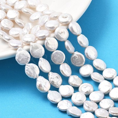 Natural Baroque Keshi Pearl Beads Strands PEAR-B004-16A-03B-1