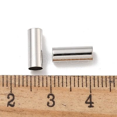 Brass Tube Beads KK-B120-03G-P-1