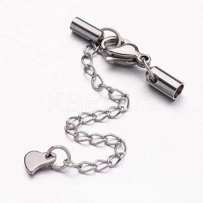 Tarnish Resistant 304 Stainless Steel Chain Extender FIND-JF00079-02-1