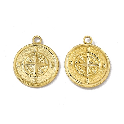PVD Vacuum Plating 304 Stainless Steel Pendants STAS-E169-11G-1
