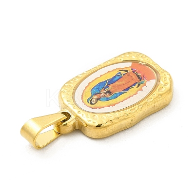 PVD Vacuum Plating 304 Stainless Steel Pendants STAS-A073-04G-02-1