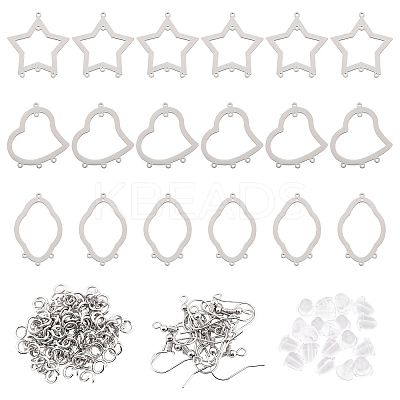 DIY Chandelier Earring Making Kits DIY-UN0002-04-1
