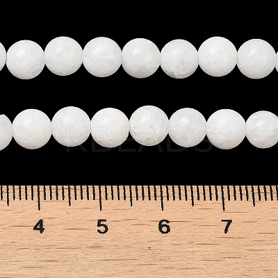 Natural Malaysia Jade Bead Strands G-M101-8mm-10-1