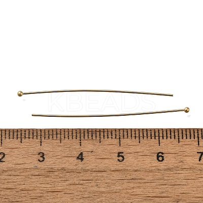 Brass Ball Head Pins KK-H502-03F-G-1