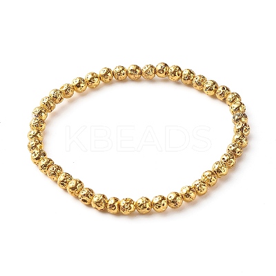 Shell Shape Cubic Zirconia Charm Stretch Bracelets Set for Teen Girl Women BJEW-JB06850-04-1