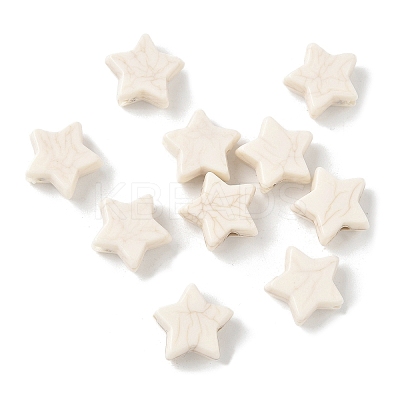 Synthetic Howlite Beads G-V001-001C-1