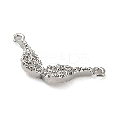 Brass Micro Pave Cubic Zirconia Pendants KK-H455-18P-1