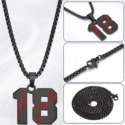 667 Stainless Steel Box Chain Necklaces NJEW-BBC0001-35C-EB-1
