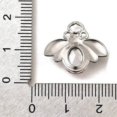 304 Stainless Steel Pendants STAS-Q346-11P-03-1
