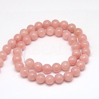 Natural Yellow Jade Beads Strands G-G598-4mm-YXS-02-1