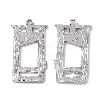 Non-Tarnish 304 Stainless Steel Pendants LS-STAS-B031-10P-1