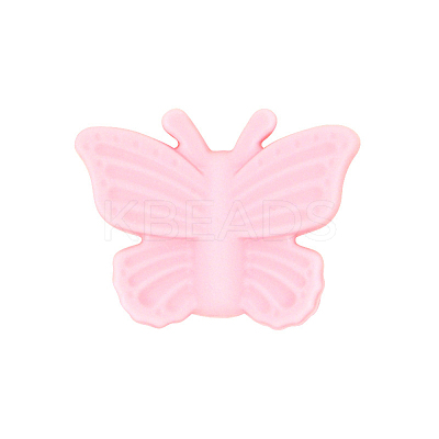 Butterfly Food Grade Eco-Friendly Silicone Focal Beads LS-SIL-CJC0009-03P-1